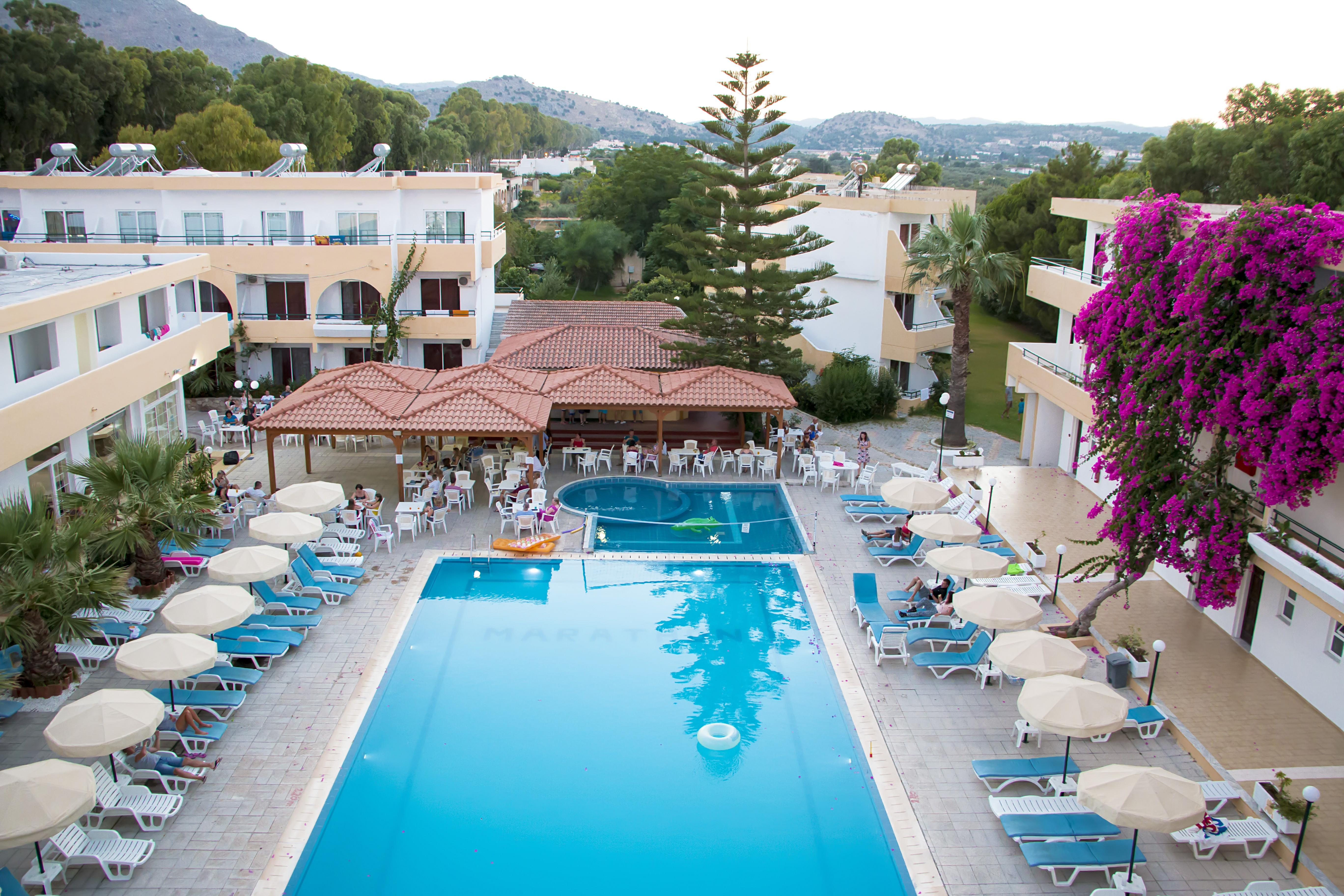 Marathon Hotel Kolymbia Exterior foto