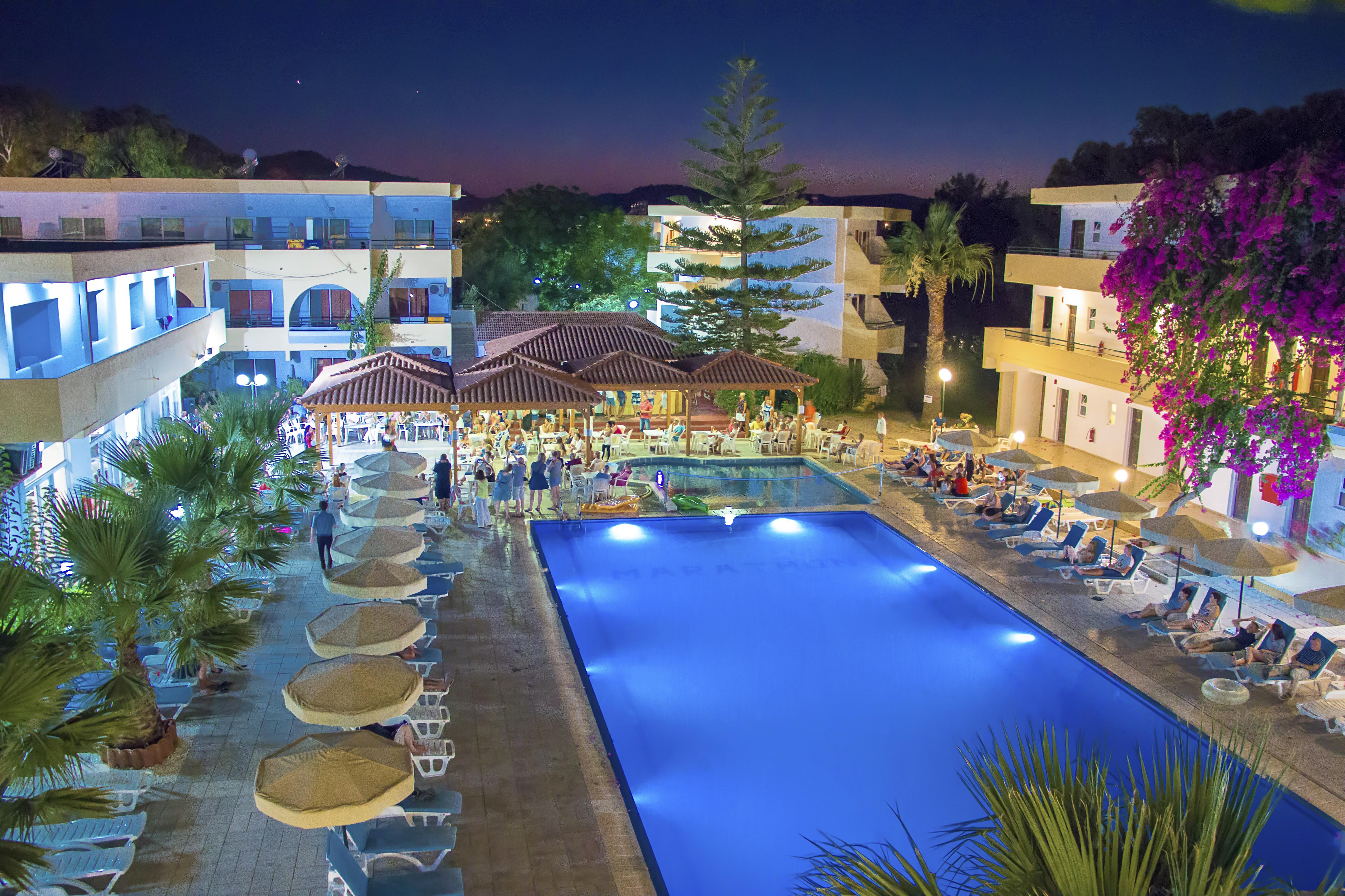 Marathon Hotel Kolymbia Exterior foto